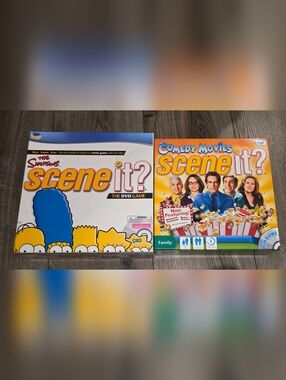 Scene-It? Bundle - Comedy Movies and The Simpsons